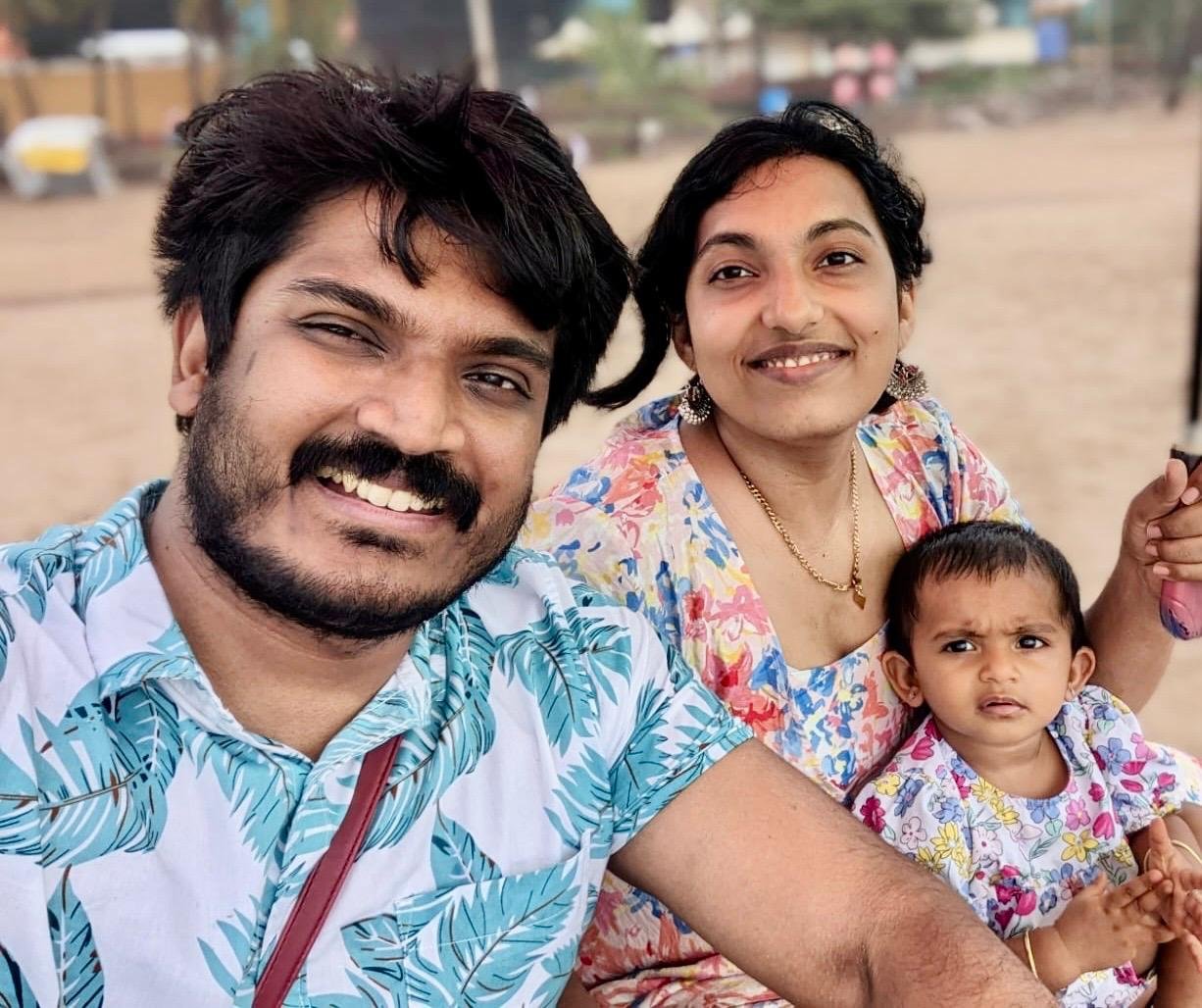 Aiswarya and Raghul Pradeep
